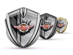 Metal Domed Emblem Tuning Design Shiny Max